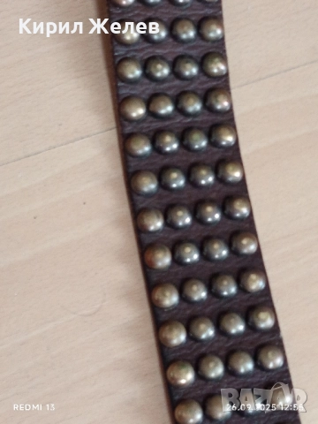 Унисекс кожен колан REPLAY много красив стилен дизайн 46950, снимка 5 - Колани - 51845698