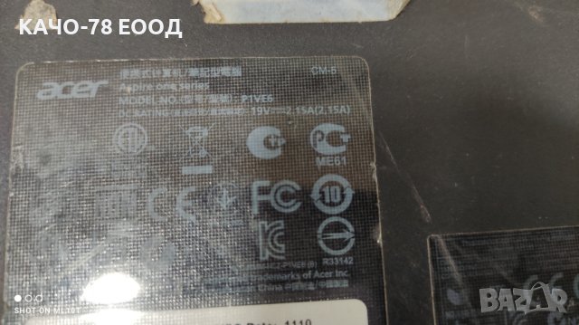 Лаптоп Acer Aspire one P1VE6, снимка 4 - Части за лаптопи - 41723449