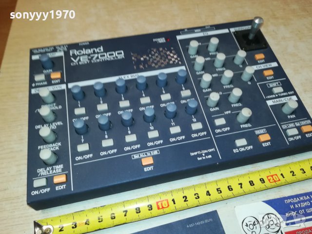 roland-made in japan 1607230701, снимка 1 - Ресийвъри, усилватели, смесителни пултове - 41562206