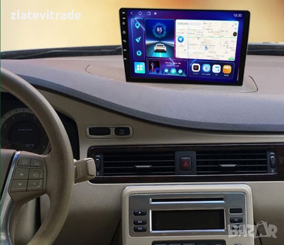 VOLVO S80 S80L V70 2004-2011 - 9" Андроид НАВИГАЦИЯ, снимка 2 - Навигация за кола - 42006490