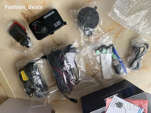 Нова Dash Cam 2,5K предна и задна Камера за автомобил кола Видеорегистратор, снимка 10 - Аксесоари и консумативи - 42459852