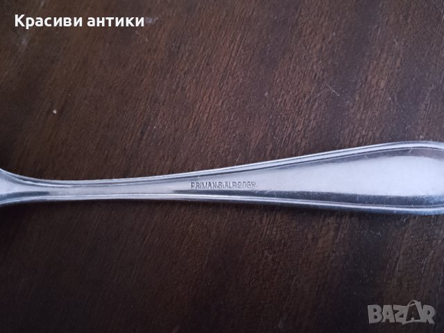 Шведски, красиви,посребрени лъжички за кафе Prima NS Alp, снимка 4 - Други ценни предмети - 40261329