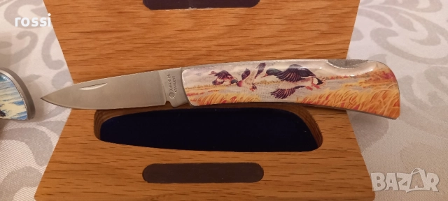 MAGNUM Сгъваеми ловни ножове с различни животни, специална кутия. Нови. Нож., снимка 9 - Ножове - 39828360