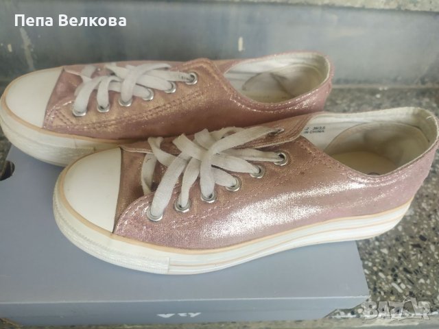 Розови спортни обувки, снимка 3 - Маратонки - 40300590