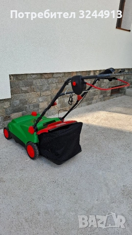 Мощен немски електрически аератор BRill 36VE , снимка 3 - Градинска техника - 53787038