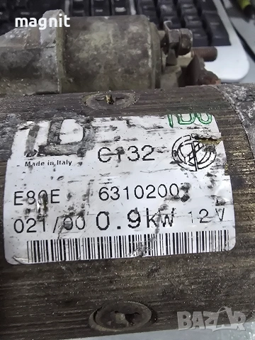 63102007 Стартер Fiat Punto II 1.2 16V, снимка 3 - Части - 53382619