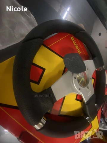 Спортен волан MOMO, Italy, снимка 9 - Аксесоари и консумативи - 53336777