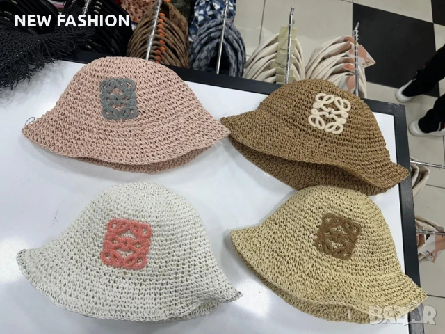 Дамски Памучни Шапки ✨LOEWE, снимка 6 - Шапки - 50802386