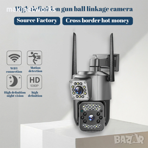 Камера външна, ALL in 1, WiFi, 2MP, водоустойчива, снимка 5 - IP камери - 44725519