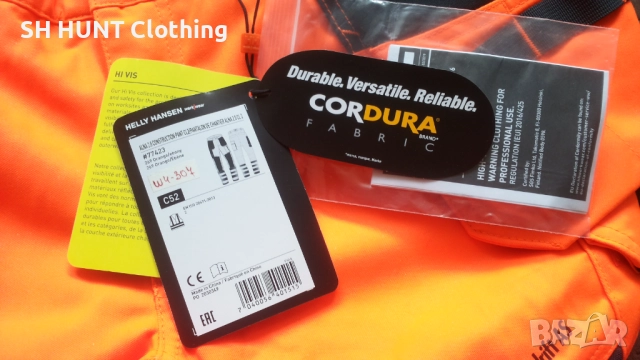 HELLY HANSEN ALNA 2.0 Hi Vis Work размер L работен панталон W4-307, снимка 16 - Панталони - 51967487