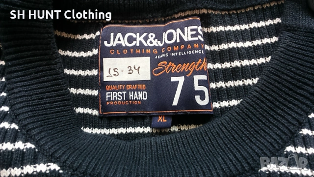 Jack & Jones размер XL мъжка блуза 15-34, снимка 8 - Блузи - 53210049