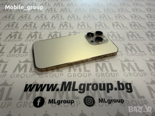 #MLgroup предлага iPhone 14 Pro 256GB Gold 89%, втора употреба, снимка 3 - Apple iPhone - 53872273