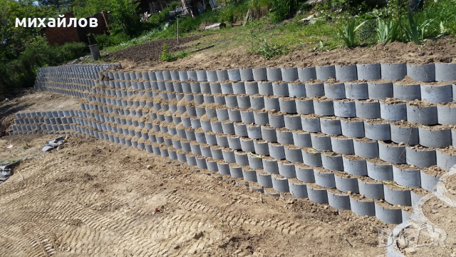 Подпорни стени с модулни елементи, снимка 7 - Строителни материали - 36260858