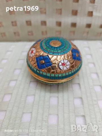Ваза и кутийка във византийски стил, снимка 8 - Антикварни и старинни предмети - 49235834