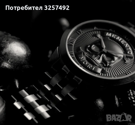 Мъжки часовник Memento Mori, снимка 4 - Мъжки - 53091842
