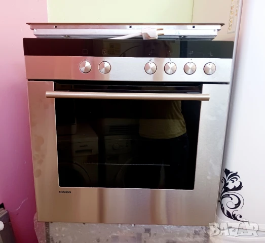 Печка за вграждане с керамичен плот  SIEMENS, снимка 2 - Печки, фурни - 51377701