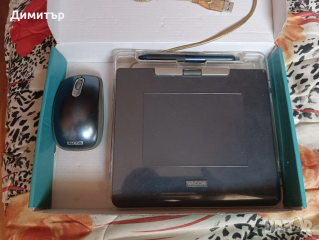 Продавам таблет за рисуване WACOM Graphire 4 в идеално състояние