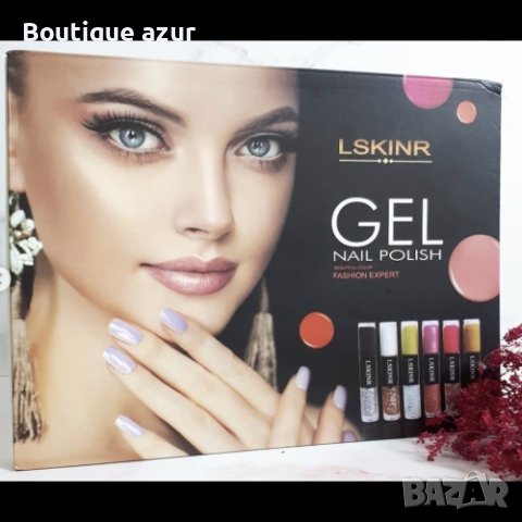 Гел лак Nail polish 24  броя 24 цвята в кутия, снимка 4 - Продукти за маникюр - 44324360