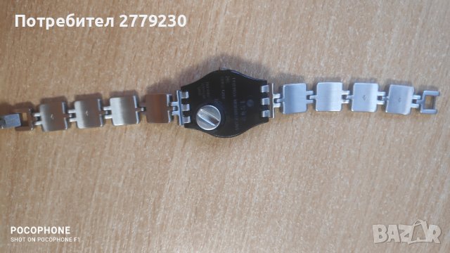 Дамски часовник Swatch - Chessboard LB160G / Made in Switzerland. С нова батерия., снимка 7 - Друга електроника - 40019797