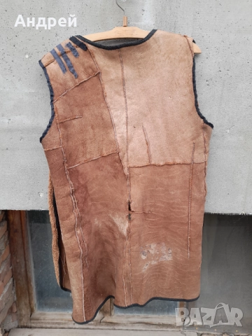 Стара кожена подплата от естествена кожа #3, снимка 7 - Други ценни предмети - 52949304