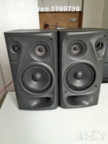 2бр Тонколони Technics SB-CH550, 3-лентови, 6 ома, 2х100W, снимка 1