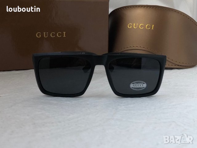 Gucci класически мъжки слънчеви очила с поляризация, снимка 5 - Слънчеви и диоптрични очила - 41742590