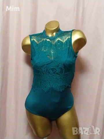 М Маслено зелено боди 