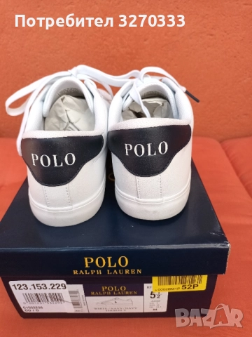 Дамски сникърси Polo Ralph Lauren , снимка 3 - Маратонки - 52559741