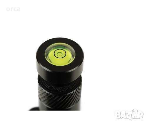 Нивелир за шаранджийска стойка Fox Black Label QR Spirit Bubble, снимка 2 - Такъми - 36073036