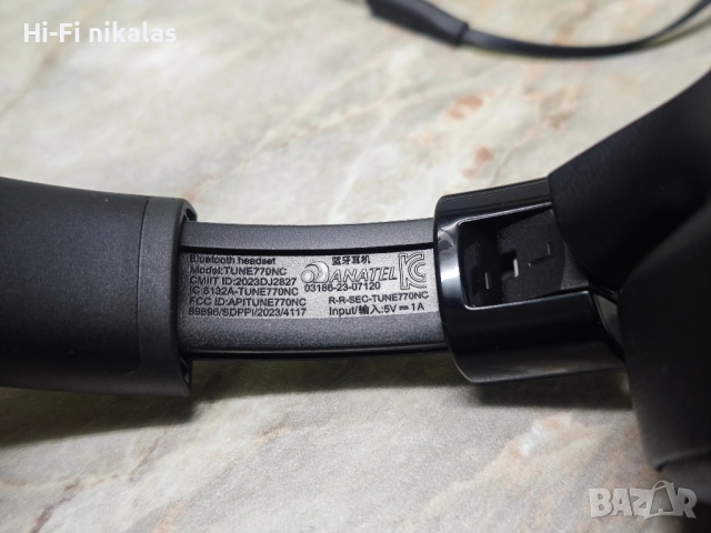 безжични стерео слушалки с блутут JBL 770NC anc, снимка 4 - Слушалки и портативни колонки - 52071150