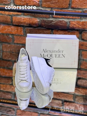 Бели кецове  Alexander McQueen  код Br204, снимка 3 - Кецове - 38968660