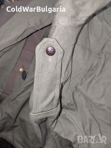 Българска военна куртка – производство 1984 – Оригинална от Студената война, снимка 6 - Спортни дрехи, екипи - 52494643