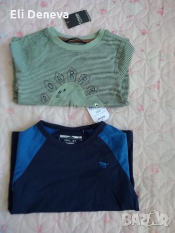 2 броя бебешки блузки за момче Next /George