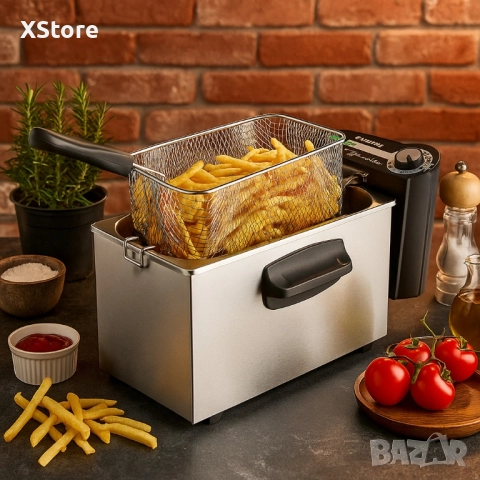 Фритюрник Taurus Professional 4 - 2200W, 4L, снимка 3 - Фритюрници - 52430238