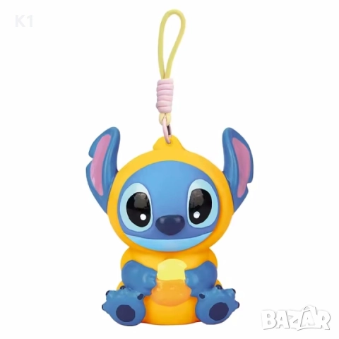 Labubu Stitch ключодържател, Miniso Лабубу Стич играчка , снимка 5 - Образователни игри - 51531689