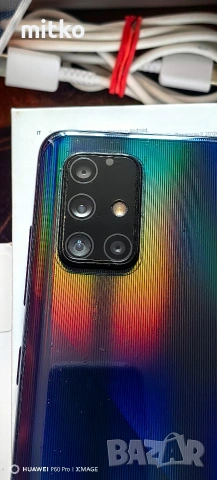 SAMSUNG GALAXY A71-Перфектно състояние.Пълен комплект+подаръци, снимка 11 - Samsung - 53814528