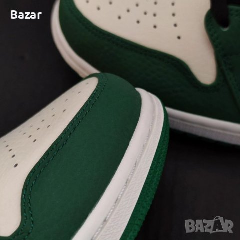 Nike Air Jordan 1 Pine Green Нови Оригинални Обувки Размер 44 Номер 28см Мъжки Маратонки Кецове , снимка 5 - Кецове - 40441661
