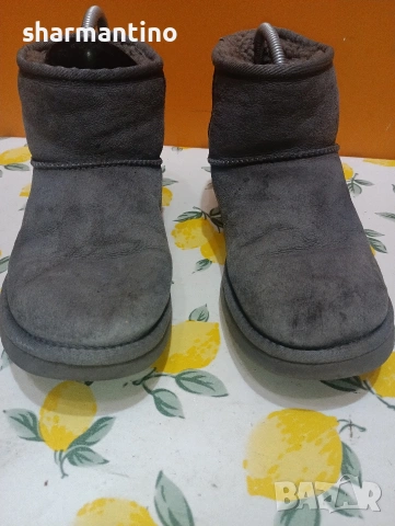 UGG Australia N 39 Кожени, снимка 3 - Дамски боти - 53375296