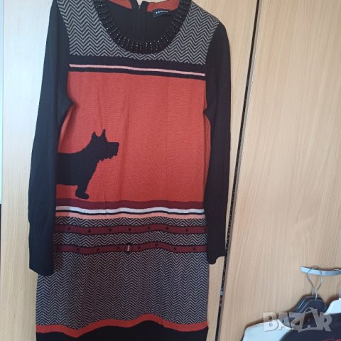 Вълнена рокля Taifun 42/L, снимка 9 - Рокли - 42481919