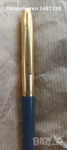 Писалка с позлата,,waterman,s, снимка 3 - Други ценни предмети - 52547438