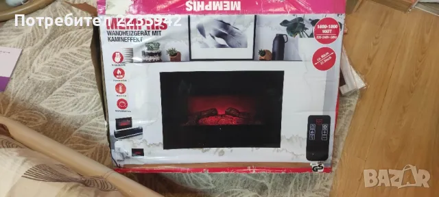 Стенна камина