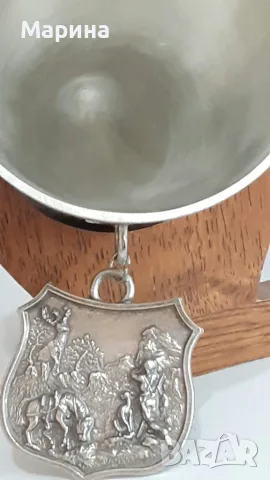 РОГ за пиене от калай Antik*Vintage#45, снимка 8 - Антикварни и старинни предмети - 55725040