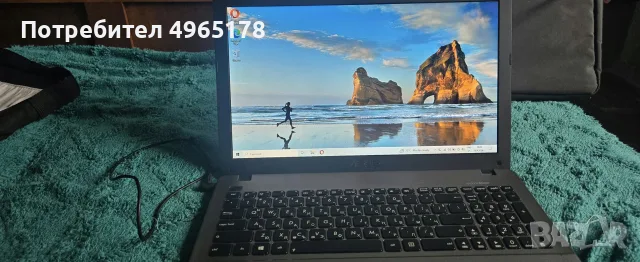 Лаптоп asus продавам, снимка 2 - Лаптопи за работа - 56322054
