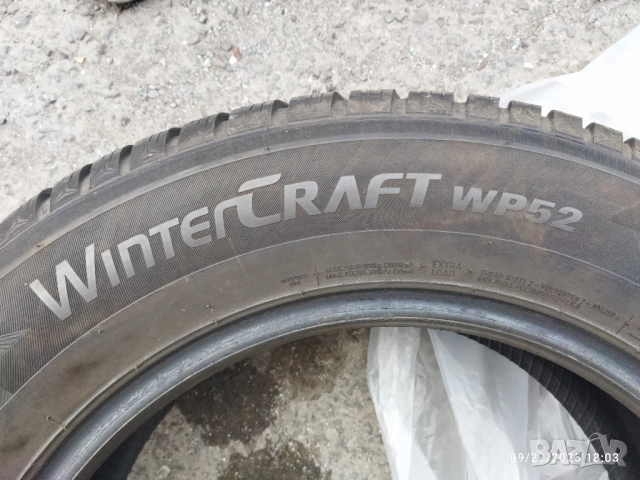 Продавам гуми 4 броя 225/65/17 106H KUMHO WinterCraft, снимка 2 - Гуми и джанти - 52276562