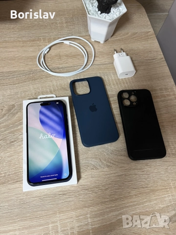 iPhone 15 Pro Max 512GB Blue Titanium , снимка 3 - Apple iPhone - 55881546