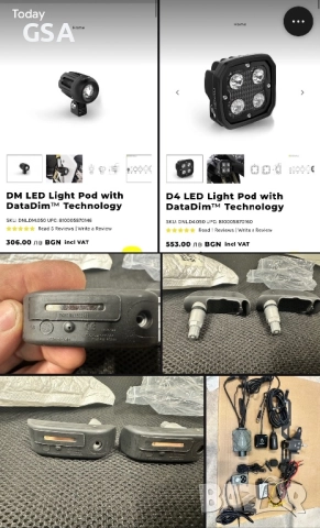 Части BMW R1250GSA 2013-2023 denali,куфари,камера,innovv,camsmart, снимка 2 - Мотоциклети и мототехника - 52030424