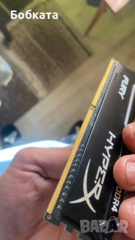 kingston hyperx fury 4gb ddr4 2400 udimm desktop gaming ram, снимка 3 - RAM памет - 53642128