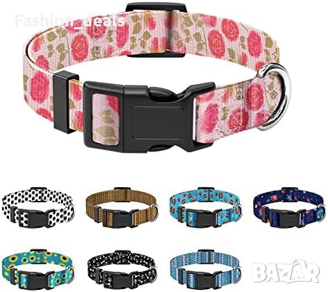 Нов регулируем мек найлонов класически Нашийник за малки кучета Каишка