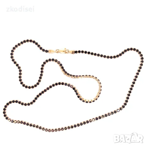 Златно колие 4,93гр. 36,0см. 14кр. проба:585 модел:29531-6, снимка 2 - Колиета, медальони, синджири - 49568047