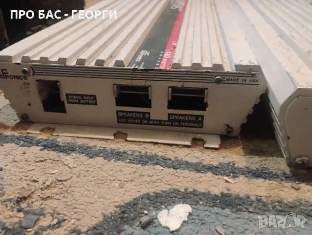 Hifonics модели Olympus и Atlas Авто усилватели Комплект, снимка 4 - Други - 53194965